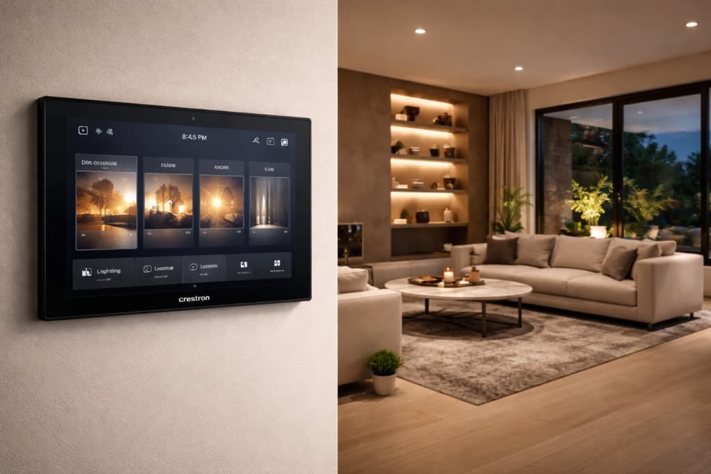 Crestron: keď smart automatizácia pracuje za vás — doma aj v práci